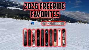 2026 Freeride Favorite Snowboards by The Good Ride