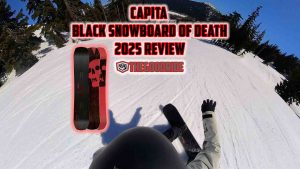 Capita Black Snowboard Of Death Review by The Good Ride