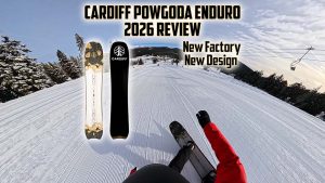 Cardiff Powgoda Enduro Snowboard Review by The Good Ride