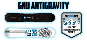 Gnu Antigravity Low Cost Hard Snow All-Mtn Favorite