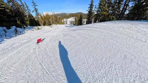 Gnu Turbo Gremlin Toeside Turn