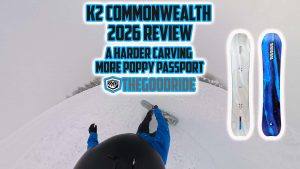 K2 Commonwealth Snowboard Review by The Good Ride