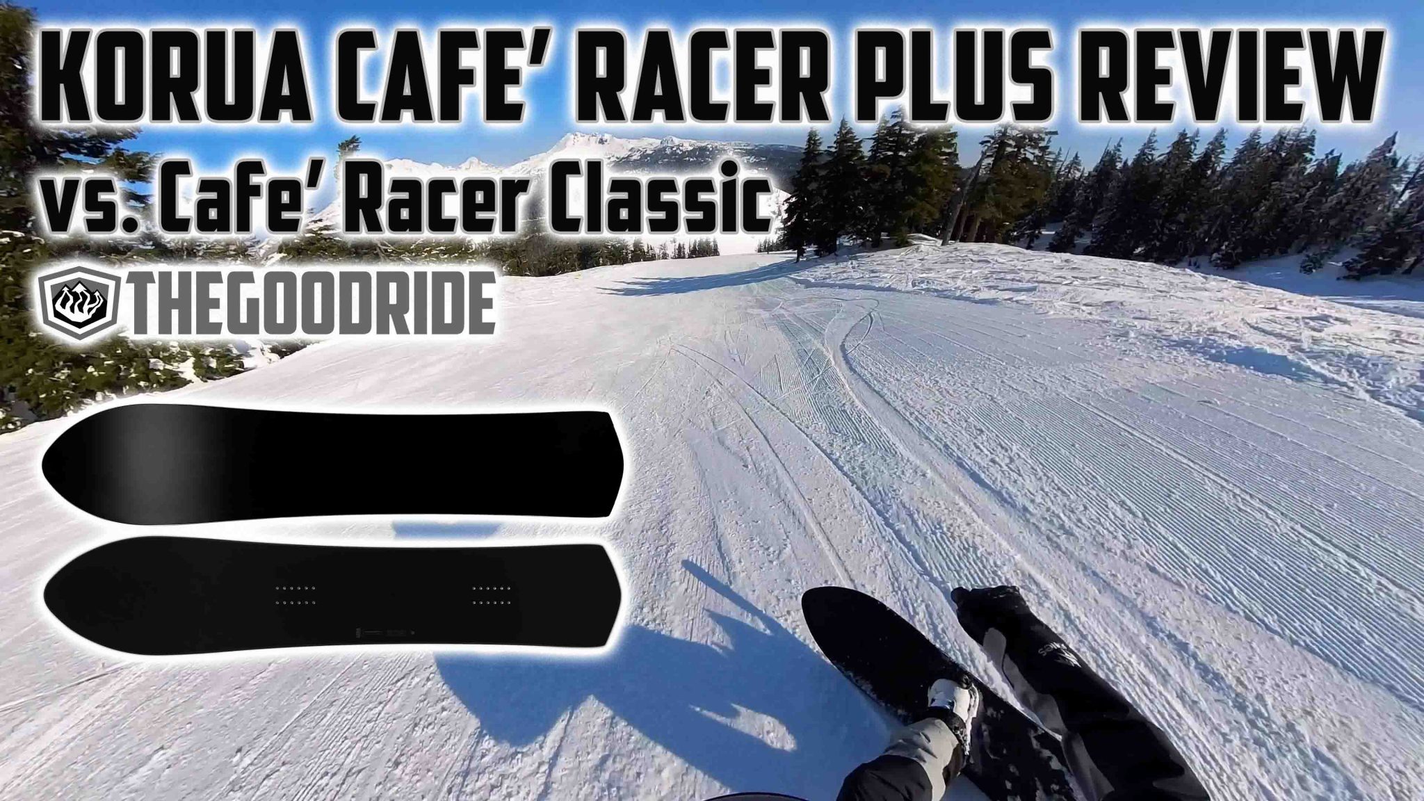Korua Cafe' Racer Plus Snowboard Review (with video)