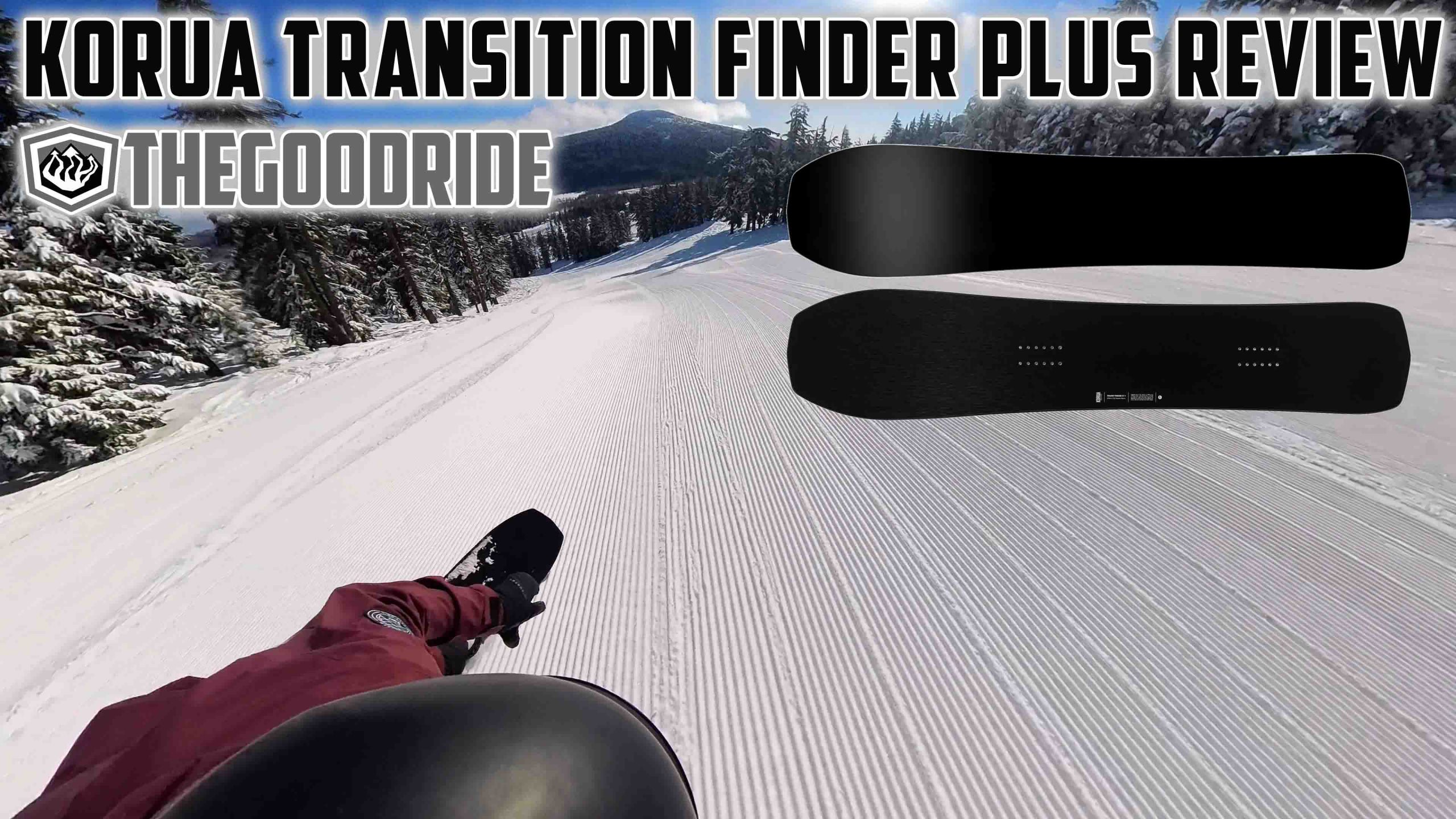 Korua Cafe' Racer Plus Snowboard Review (with video)