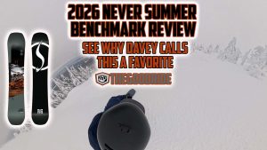 Never Summer Benchmark Snowbaord Review by The Good Ride