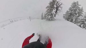 Never Summer Eclipse in Powder