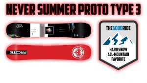 Never Summer Proto Type 3 Hard Snow Favorite