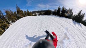 Nitro Highlander in Uneven Snow