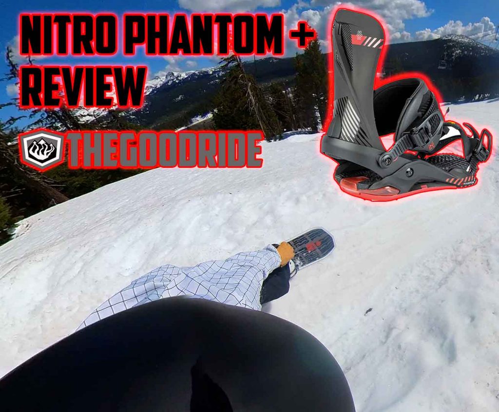 Nitro Phantom + 2024 Snowboard Binding Review