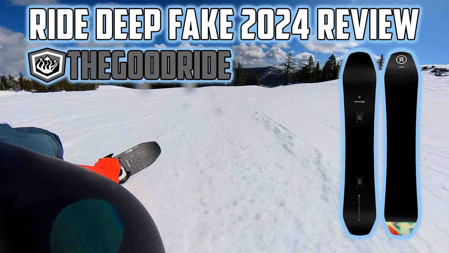 Ride Deep Fake 2024-2025 Snowboard Review