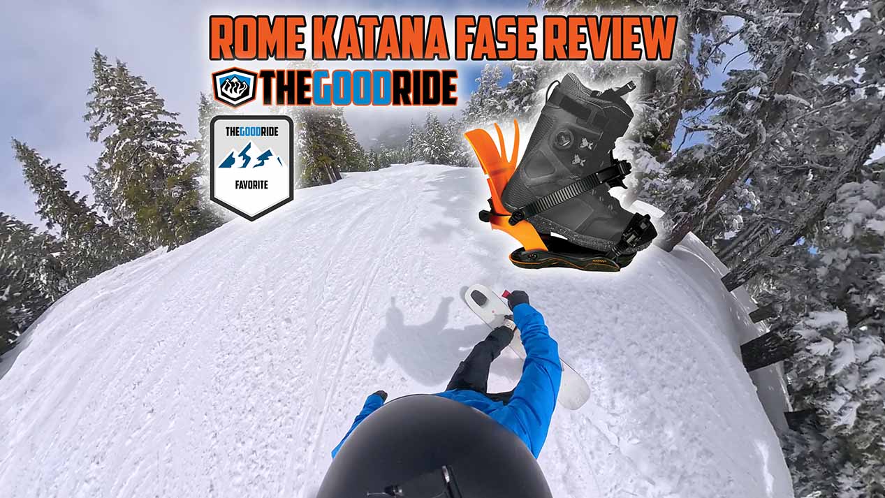 Rome Katana FASE 2026 Snowboard Binding Review