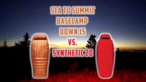 ea To Summit Basecamp Down 15 vs. Synthetic 20 - The Good Ride