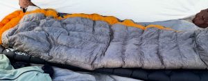 Sea to Summit Ether Light XT Sleeping Mat - splitboarding arrangement