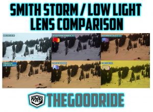 Smith Low Light and Storm Lens Comparison - The Good Ride