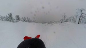 Uneven Snow