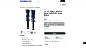 Suspension - RalliTek Rear Overload Springs