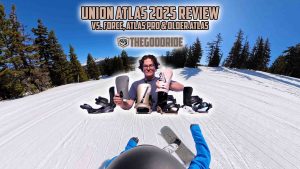 Union Atlas 2025 Snowboard Binding Review - The Good Ride