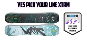 Yes Pick Your Line Xtrm - Alt Freeride Hard Snow Favorite