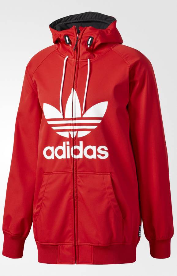 adidas greeley softshell jacket red