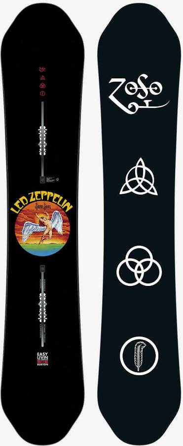 直販特別価格 BURTON EASY LIVIN × Led Zeppelin 155cm ボード ...
