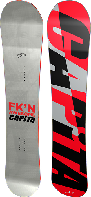 Capita Totally FK'n Awesome 2012-2015 Snowboard Review