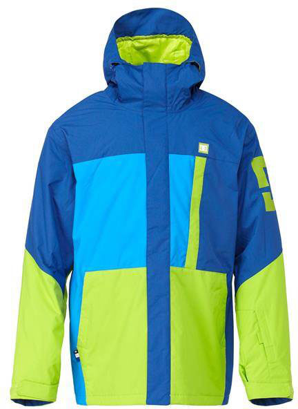 DC Amo Jacket Mens Snowboard Ski Waterproof Insulation Coat Black Stripe S XL 