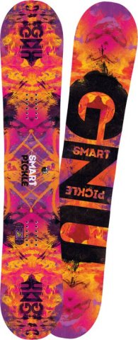 Gnu Ladies Smart Pickle 2011-2016 Snowboard Review