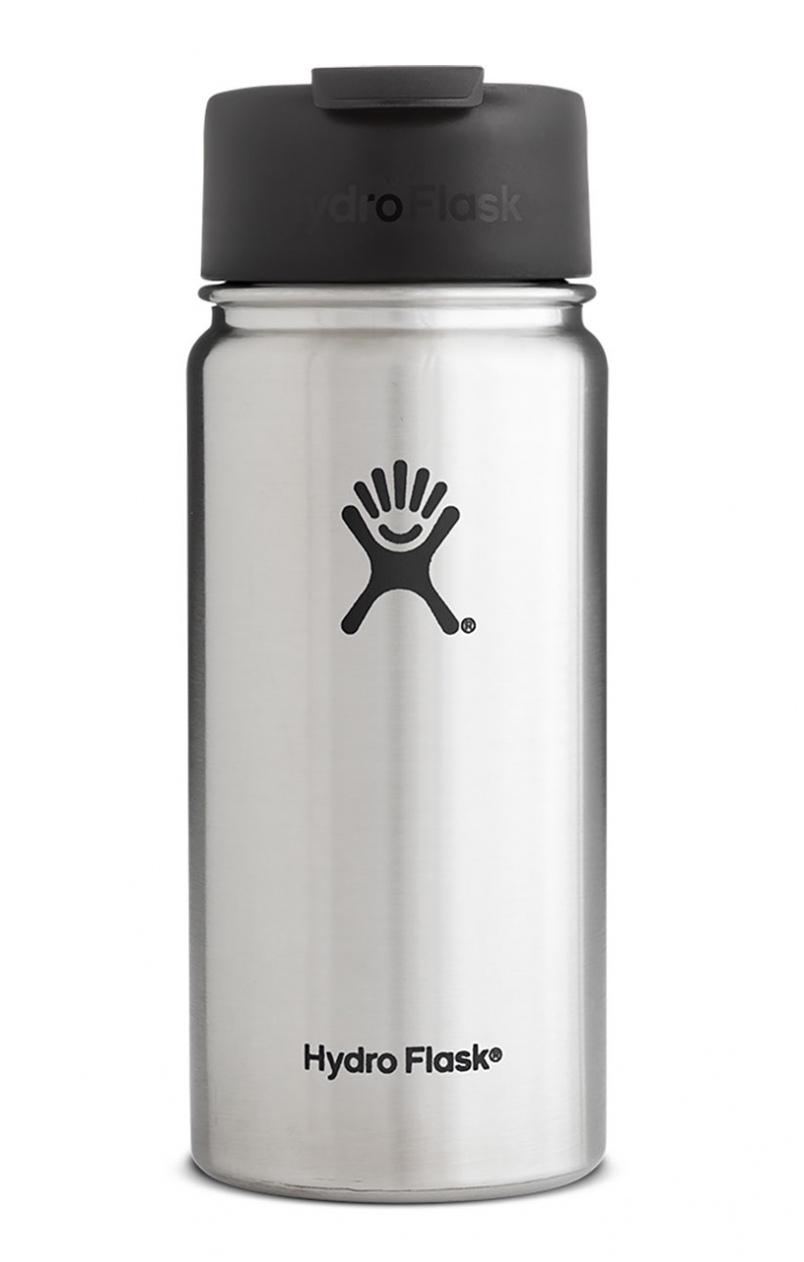 Hydro Flask Bottle - Coffe 16oz wide mouth w/flip lid
