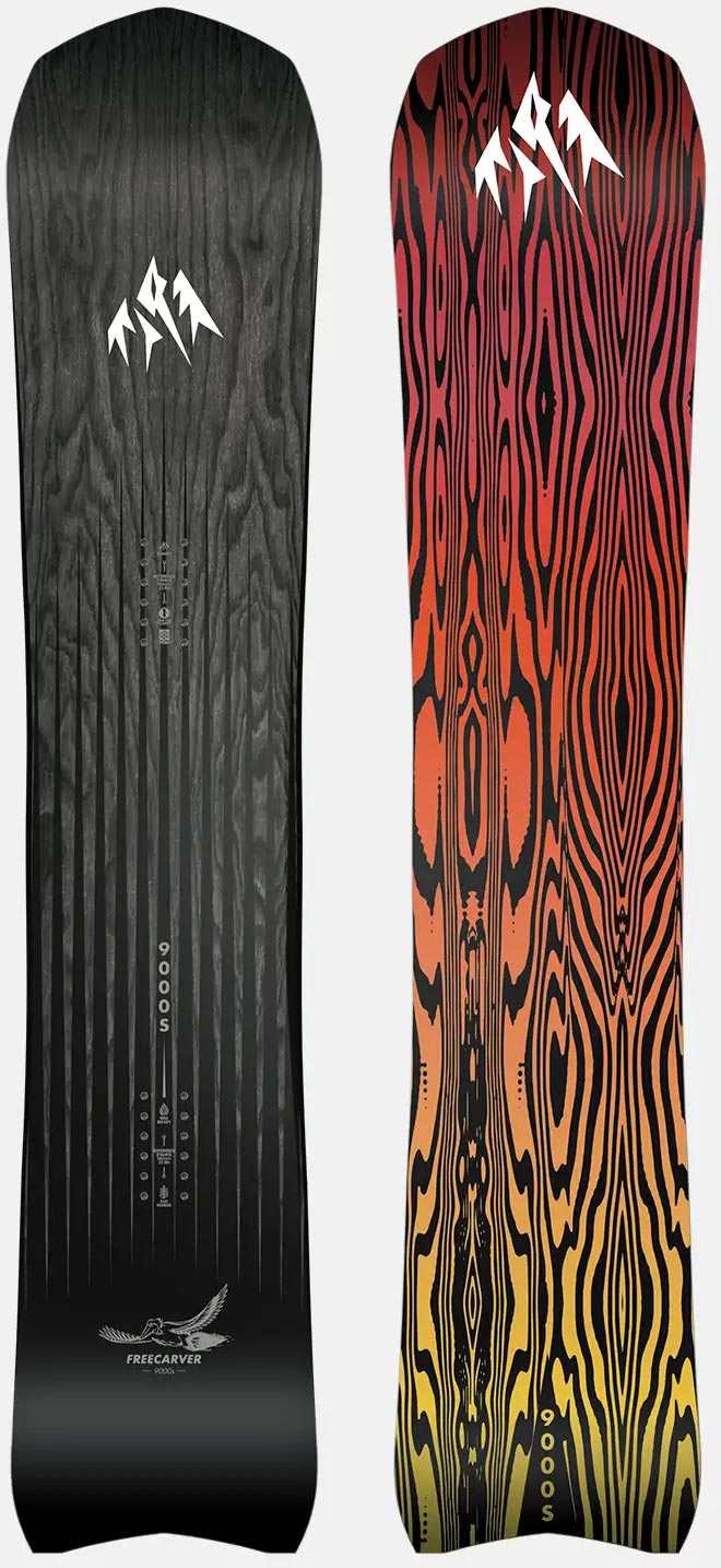 Jones Freecarver 9000s 2024-2025 Snowboard Review with Video