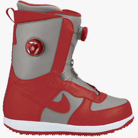 red nike snowboard boots