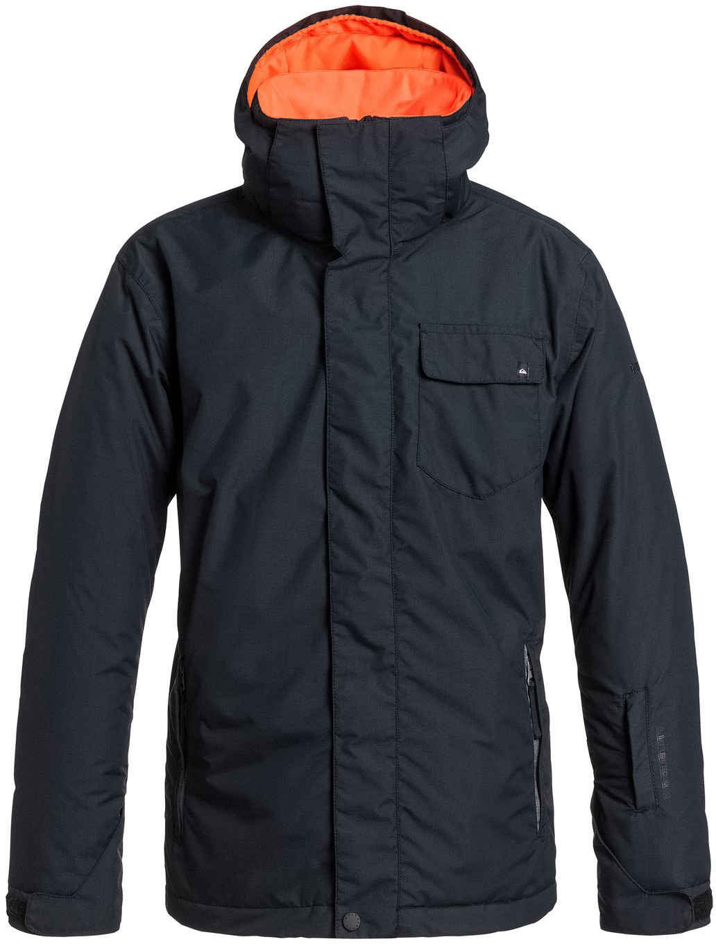 quiksilver mission printed insulated snowboard jacket