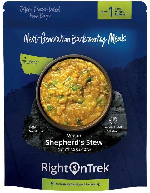 RightOnTrek Vegan Shepherds Stew 2020 Review