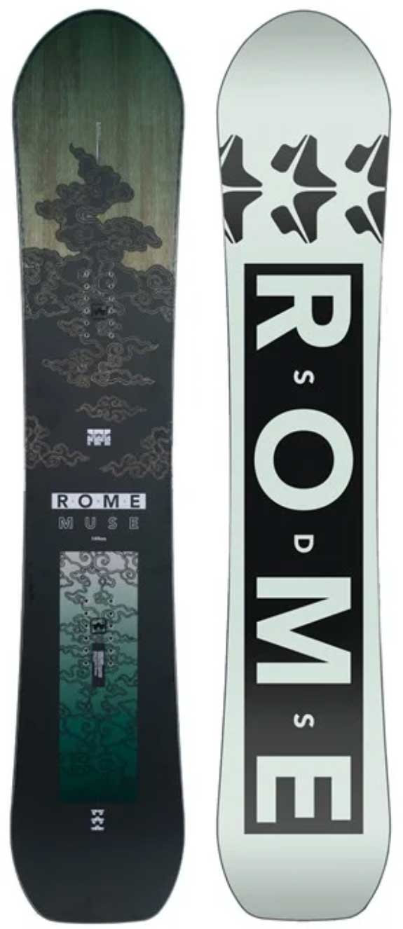Rome Muse 2022 Snowboard Review