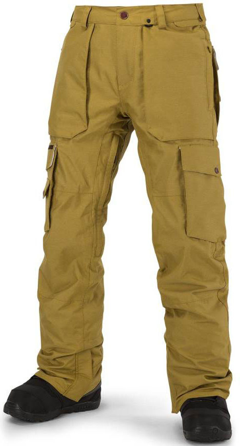thumbnail image 2 of Volcom Men's Klocker Tight Fit Snowboard Pants - 15K Waterproof Snow Sports Pants 2 of 13