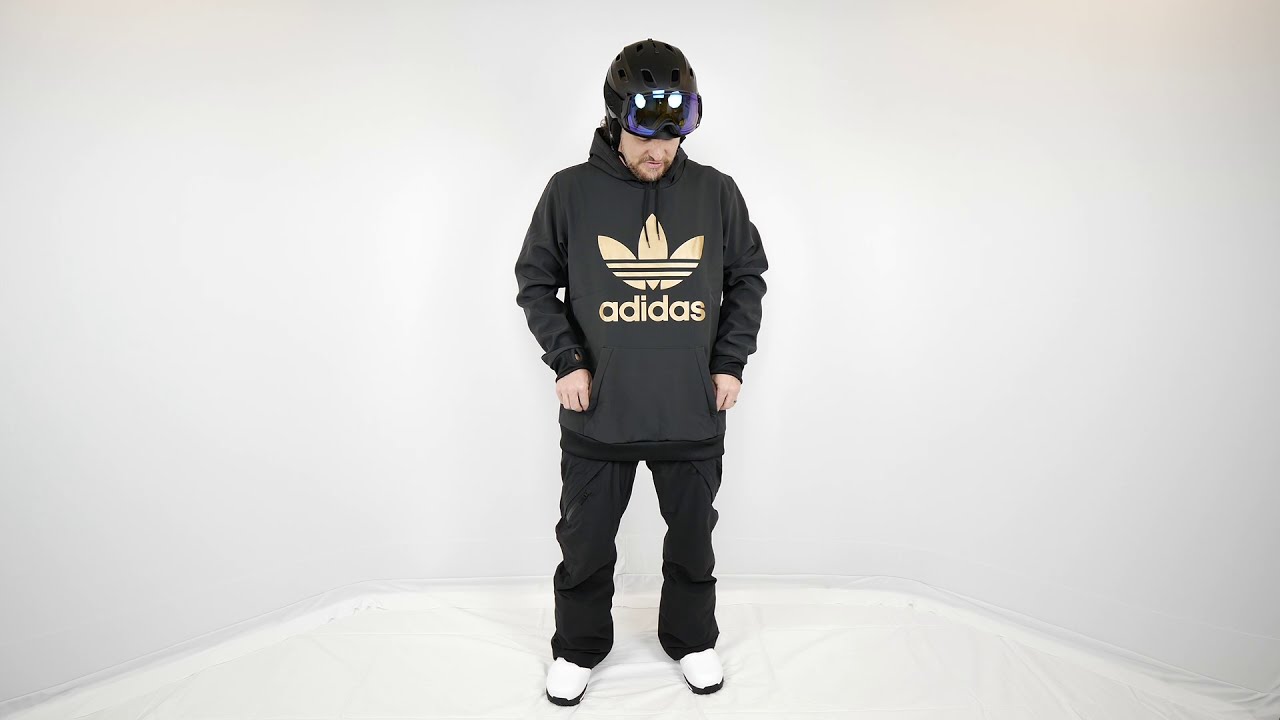 adidas team tech hoodie snowboarding